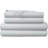 Whisper Organics, 100% Organic Cotton Sheets - 300 Thread Count Bed Sheets Set - Premium Quality Sheets - Deep Pocket Sheet Set - GOTS Certified, Powder (Twin XL Size)-117278029-117278036