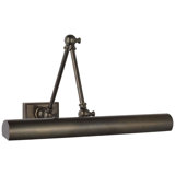 Chapman & Myers Cabinet Maker Double Library Light