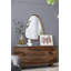 Miroir 30 po x 38 po Irrgeular avec cadre en bois