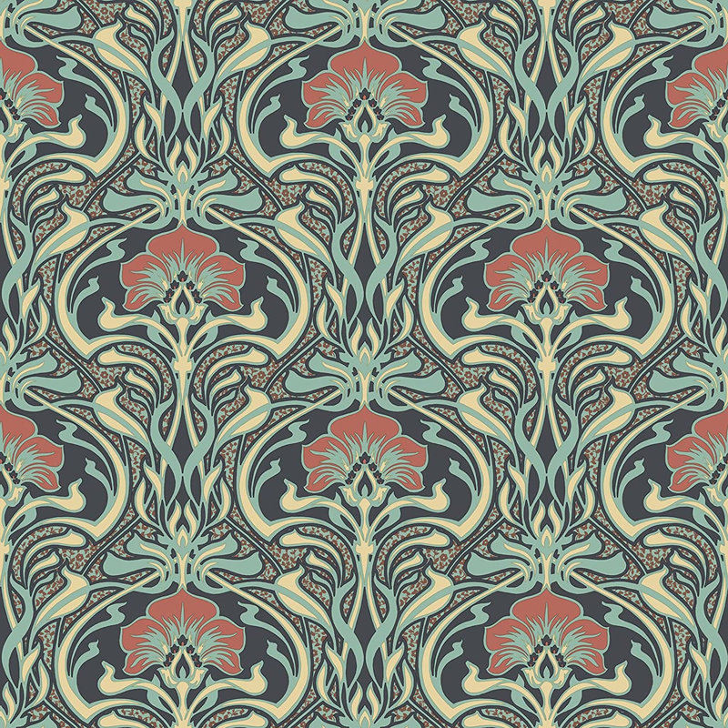 Emmaline 10.05m x 53cm Matte Wallpaper Roll
