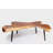 Solid Wood Top Single Coffee Table