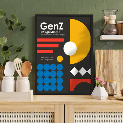 Z Studio Bauhaus, affiche Mid Mid Modern