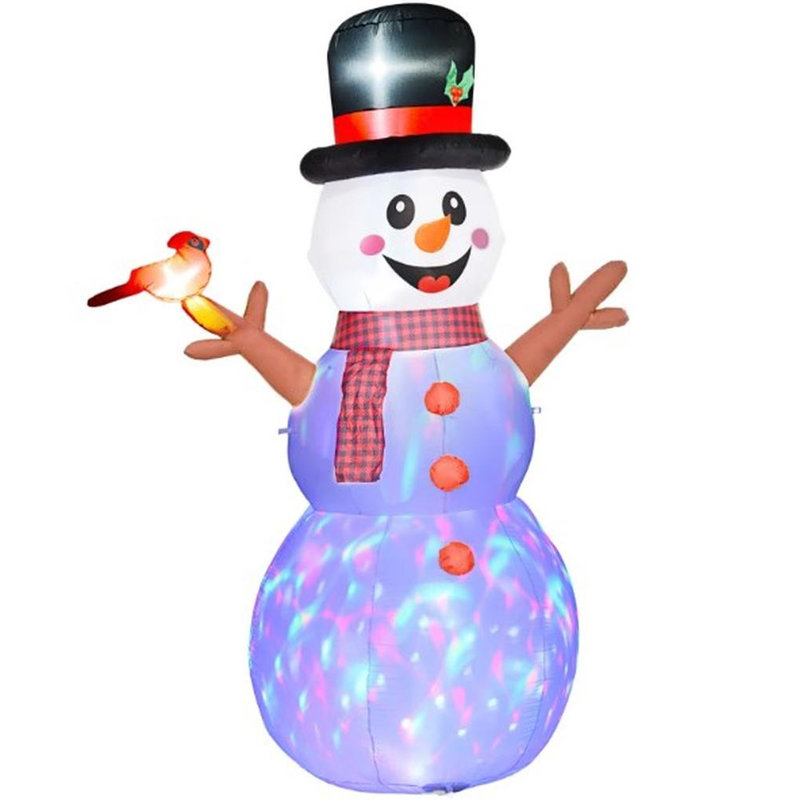 Inflatable Branch Hand Snowman (White)