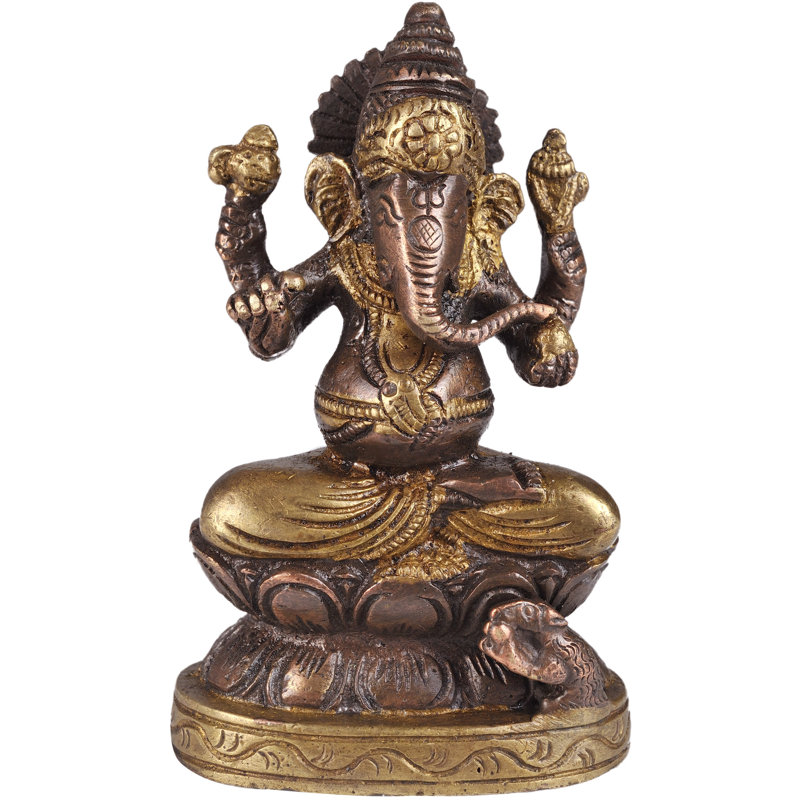 Ganesha assis à quatre bras Proust