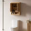 Armoire murale en bois massif H 31 po x l 23,1 po-118572690-118572693