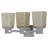 Edington 3 - Light Dimmable Vanity Light