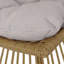 Chaise et table d'appoint, ensemble de patio extérieur