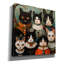  «Cat Familia In Ornate Attire» par Doron David, art mural sur toile, 37 po x 37 po-1364931744