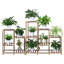 Support rectangulaire à plusieurs niveaux pour plante d'eucalyptus