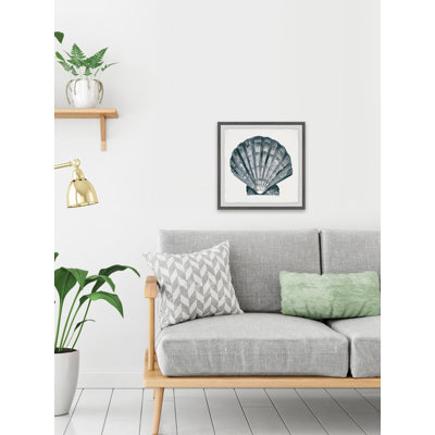 «Arctic Scallop Shell», reproduction encadrée