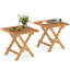  Table d'appoint carrée 2 pièces-1452338784