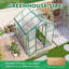 Serre en polycarbonate 6 x 6 pi en toute saison