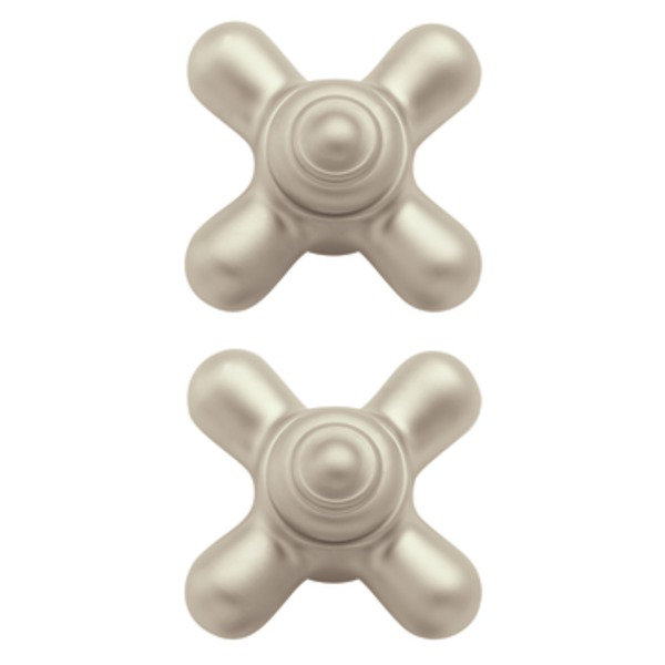 Petites inserts de poignée croisée Monticello, Satin
