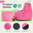 Kids Eggplant Bean Bag Chair and Crash Pad Lounger Seat for Gaming, Reading and Watching TV for Toddlers and Children's Rooms-486724894-486724868