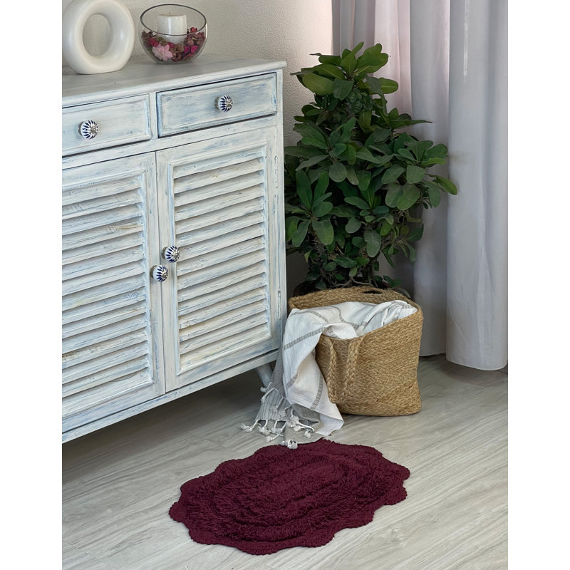 Casanova Non-Slip, Burgundy, 24" L x 17" W