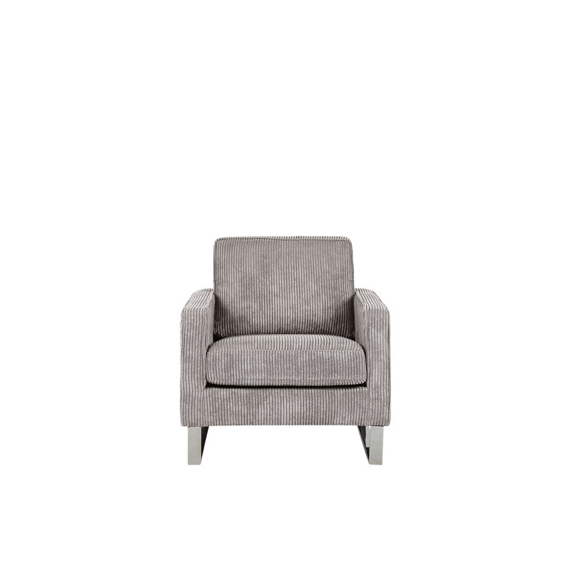 Remley Upholstered Armchair, Grey