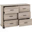 Naisha 120cm W 6 - Drawer Chest of Drawers
