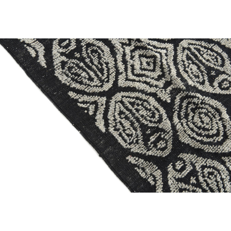 Tapis noir Odea