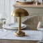 Bridport Rechargeable Table Lamp finished in Warm Brass