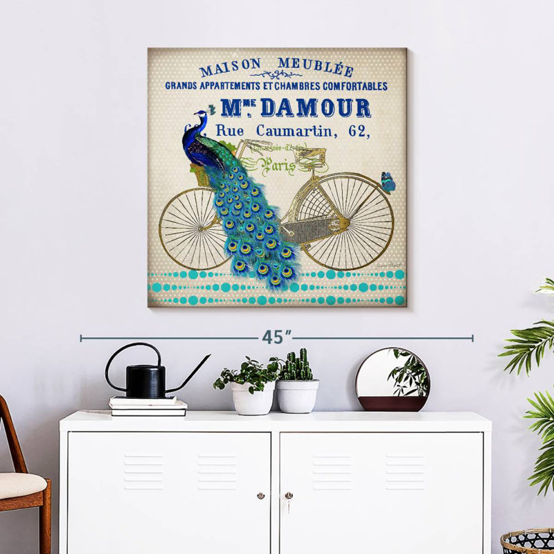 Crowle Peacock On Bicycle II