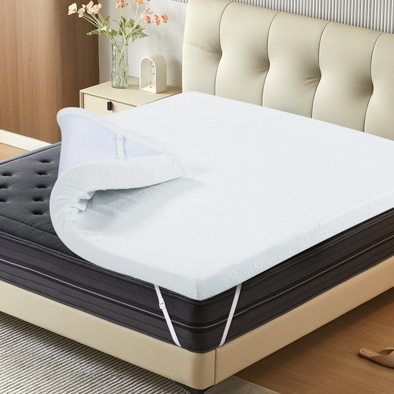  3" Memory Foam Mattress Topper, Queen