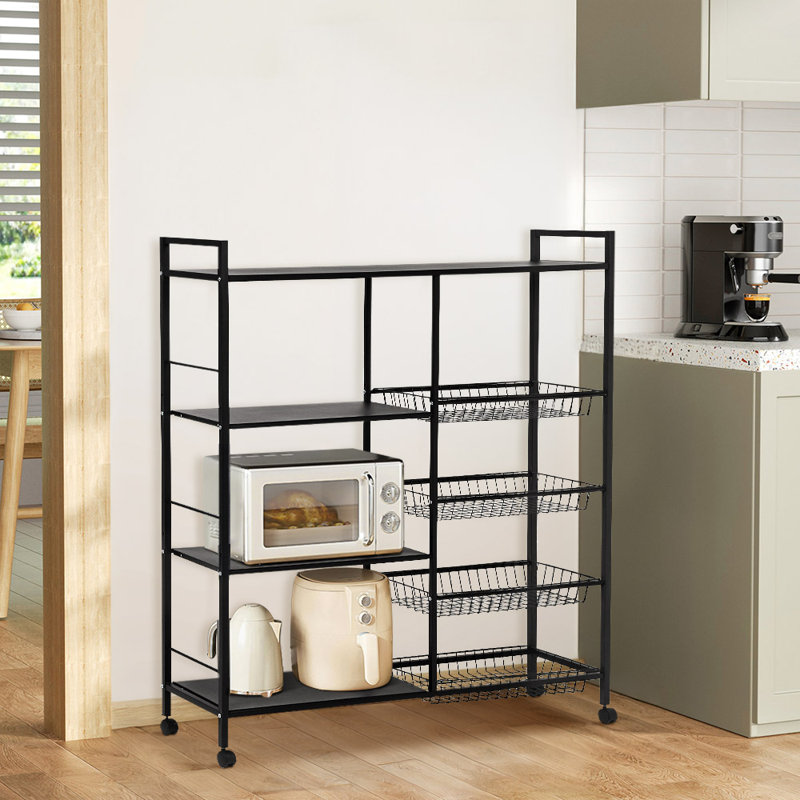 Printess 120Cm Metal Baker's Rack with Microwave Compatibility