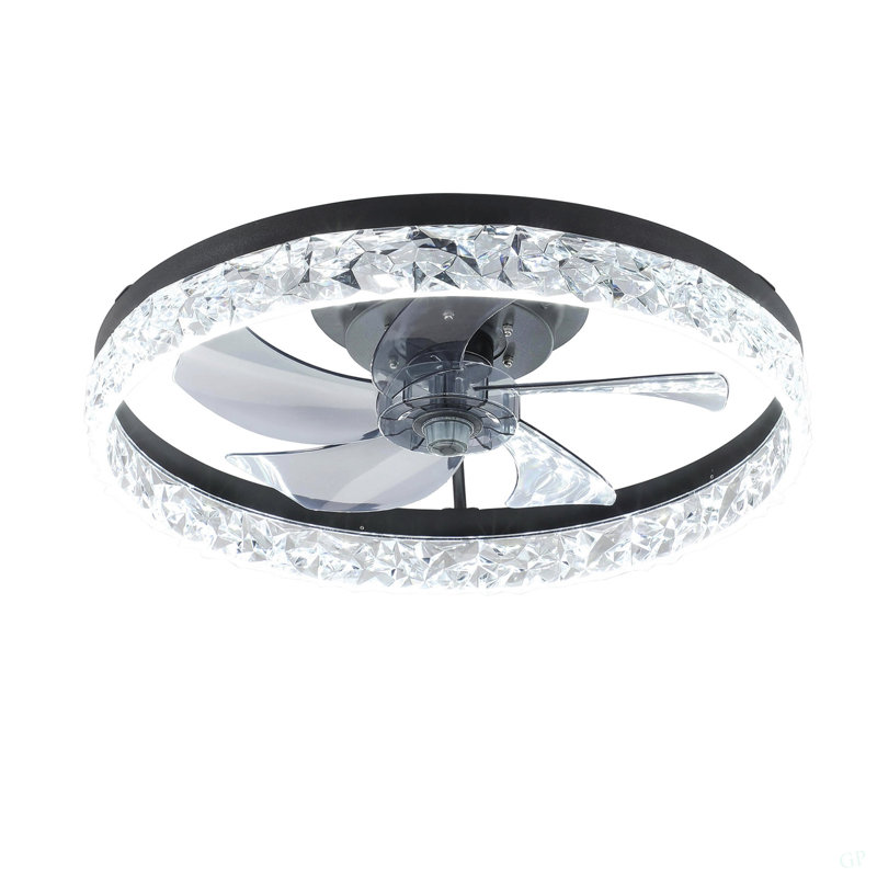 Ventilateur de plafond avec lumières DEL à intensité variable
