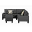 Canapé modulaire 6 pièces rembourré-1073082530