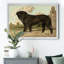 Mastiff - cadre photo, reproduction d'art sur toile-719610034-719610045