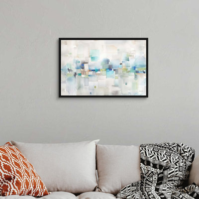 "Cityscape abstract" par Cynthia Coulter, reproduction d’art sur toile