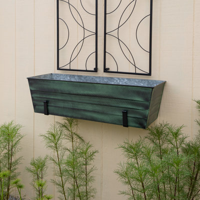 Norela Metal Window Box Planter