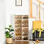 6 Pair Shoe Rack