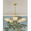 Lustre 5 lumières en laiton vieilli Mitzi Reva
