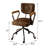 Swivel Office Chair With Nailhead Trim-960702630