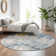 Premium Machine Washable Cerrito Blue Rug