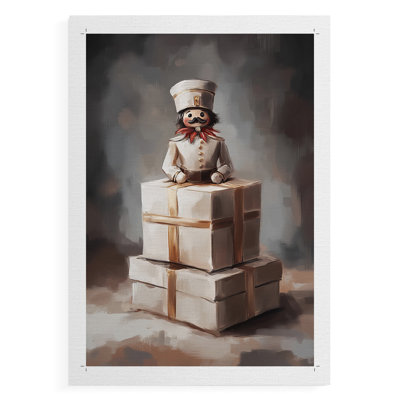 Art des Fêtes de Noël - Série 2-LV - Impression sur toile seulement - NON-CADRE