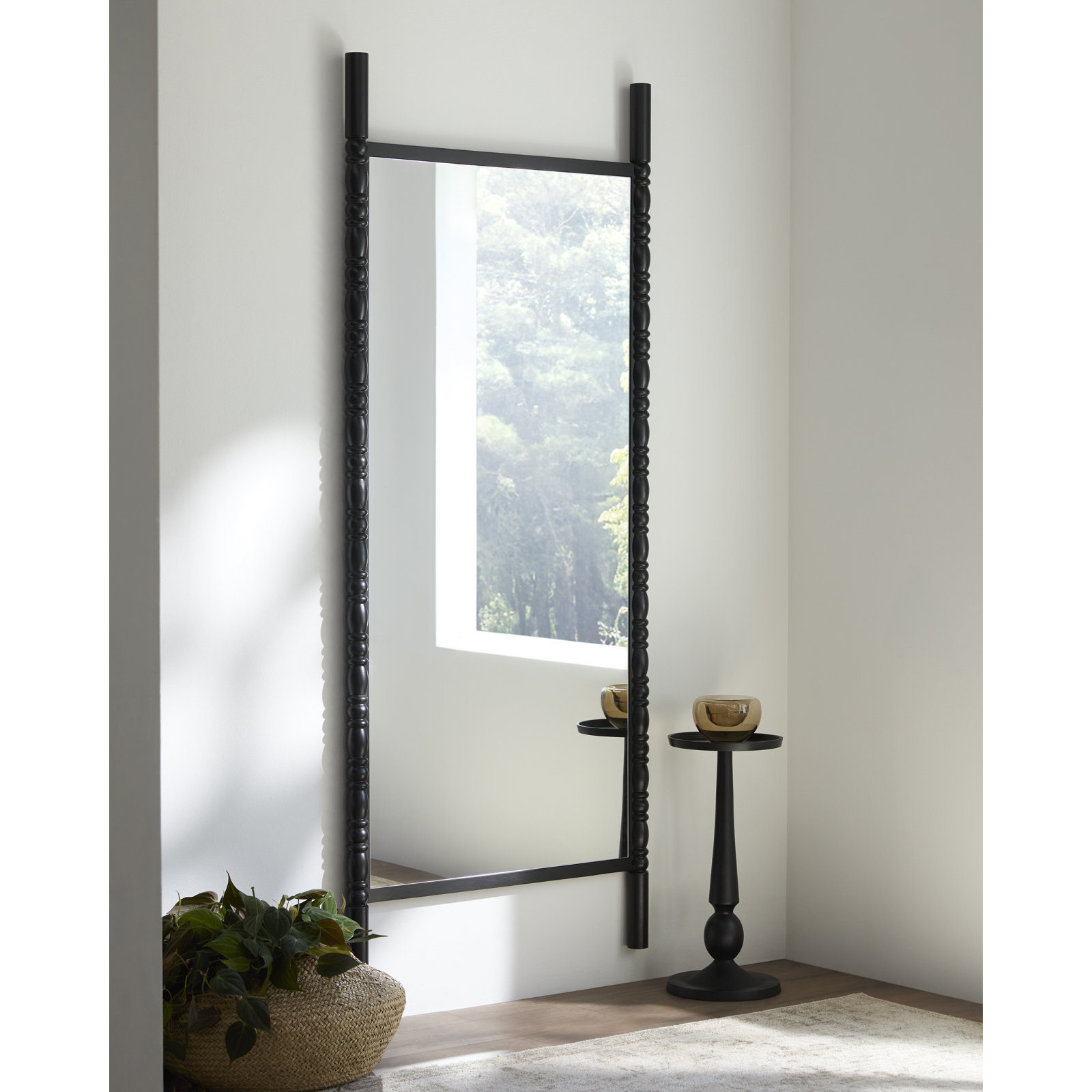 Bennet Mirror, 73" x 30", Black