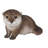 Otter Leaning Forward Animal Statue