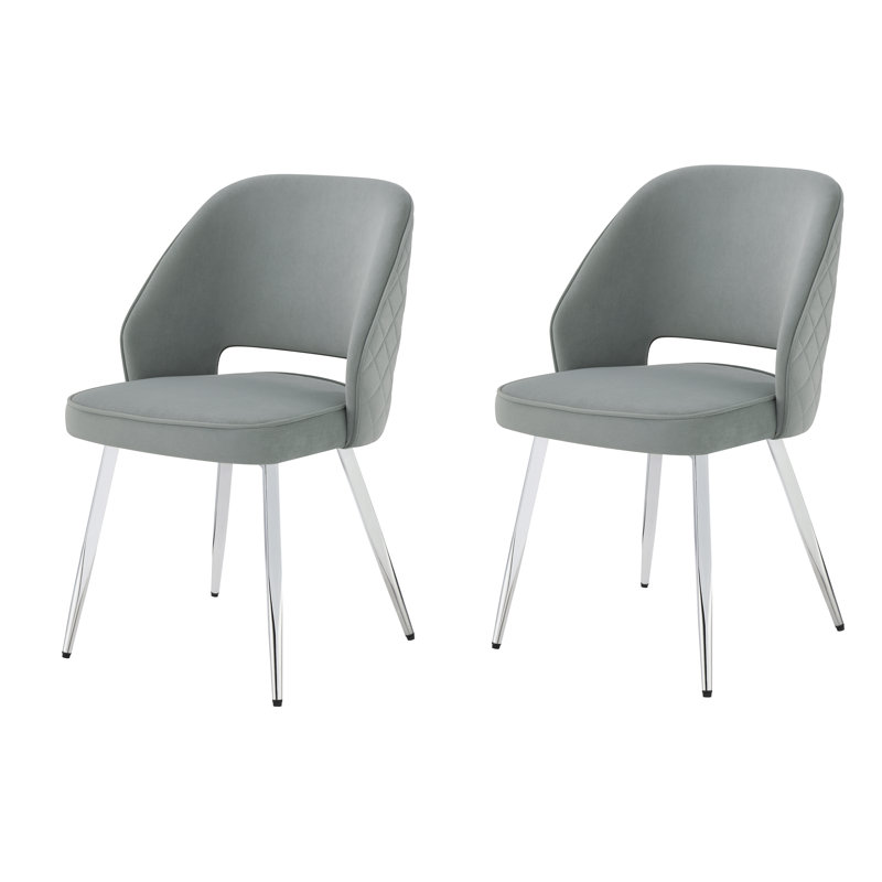 Chaises de salle à manger rembourrées Remy