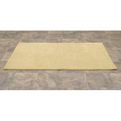 Viridian Nylon Bath Rug with Non-Slip Backing