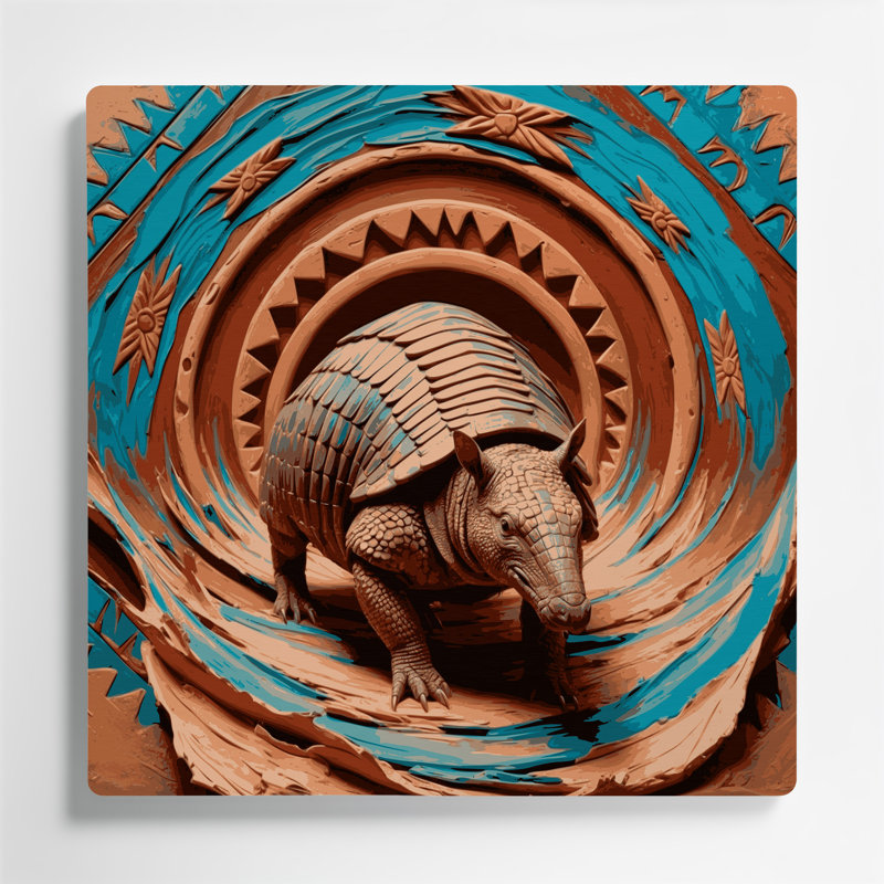 Art mural en métal Southwestern Animals