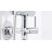 Moen Annex Rail Slide Bar Shower Pipe-24431827