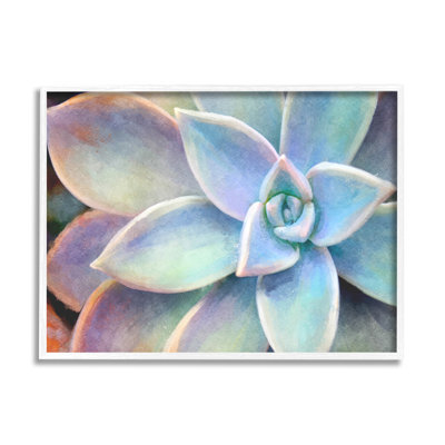 «Succulent Plant Vibrant Bloom», impression