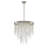 Meily 6 Light Antique Silver Chandelier-1204119621