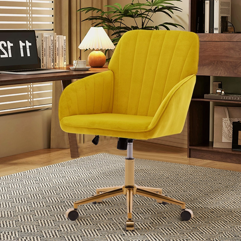 Chaise de bureau, Doré