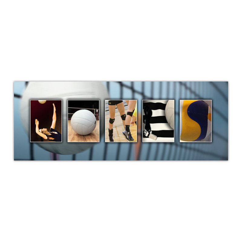 Art de nom de volleyball - cadeau personnalisé, Oui
