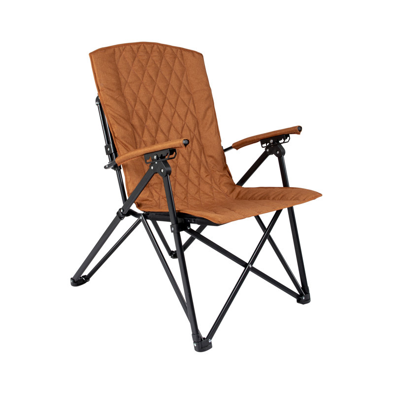 Yokine Reclining Camping Chair, Brown