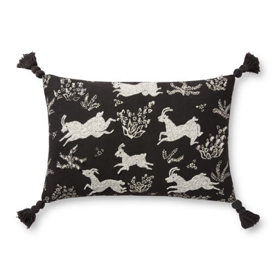 Tassels Cotton Throw Pillow
