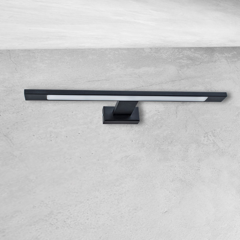 Alrai Vanity Light, Black, 4cm H x 40cm W x 12cm D