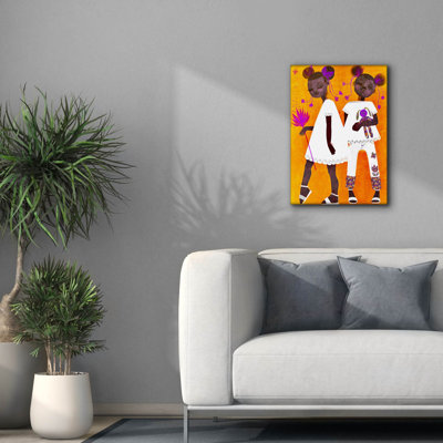 «The Petite Twins» par Erin Robinson, art mural sur toile